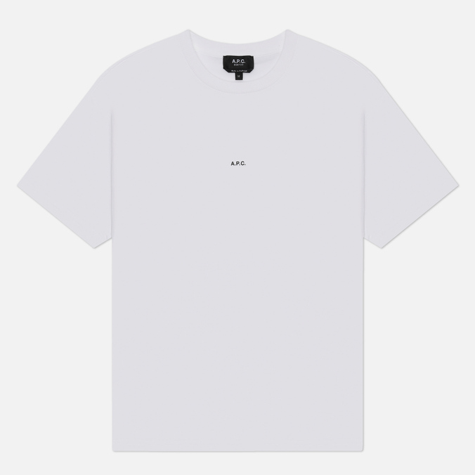Мужская футболка A.P.C. Boxy Micro Logo GOTS