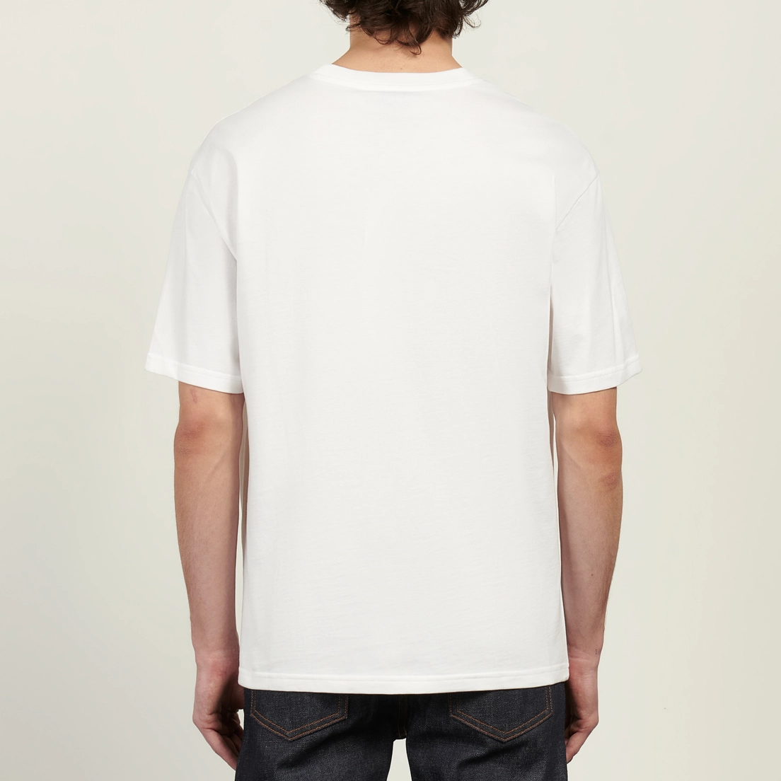 A.P.C. Мужская футболка Boxy Micro Logo GOTS