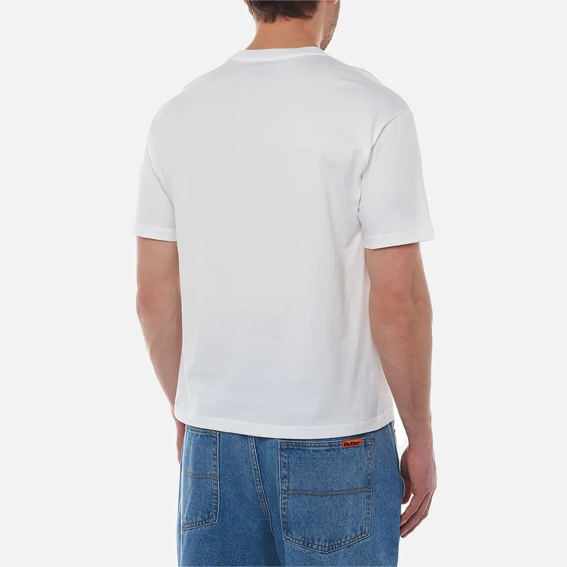 A.P.C. Мужская футболка Boxy Micro Logo GOTS