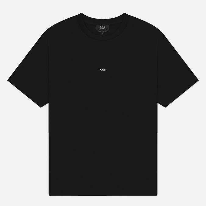 Мужская футболка A.P.C. Boxy Micro Logo GOTS