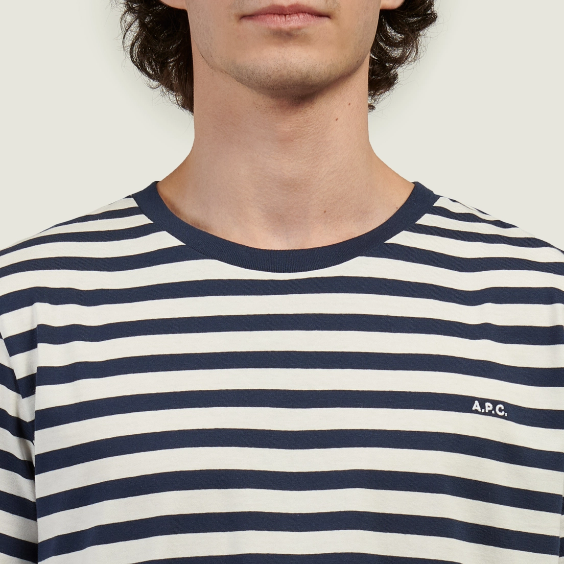 A.P.C. Мужская футболка Standard A.P.C. Brode Raye