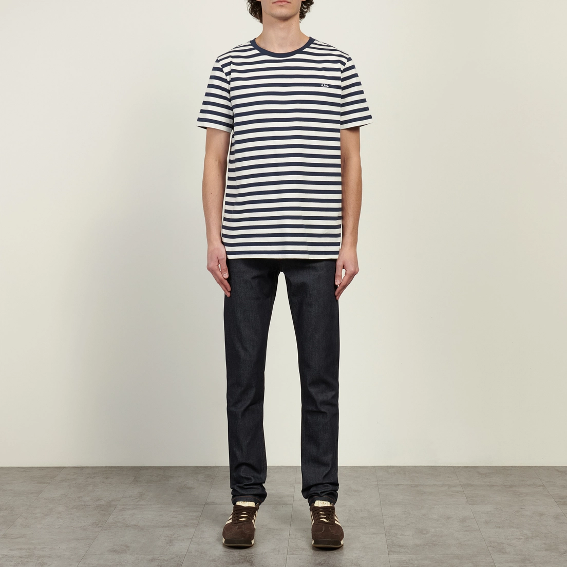 A.P.C. Мужская футболка Standard A.P.C. Brode Raye