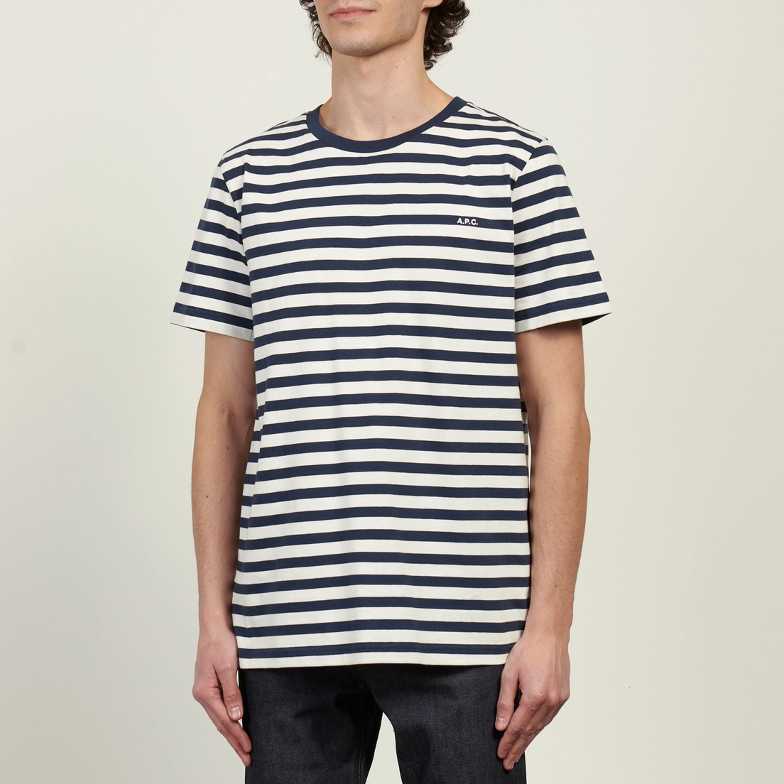 A.P.C. Мужская футболка Standard A.P.C. Brode Raye