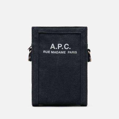  Сумка A.P.C. Recuperation Crossbody Pouch, цвет синий