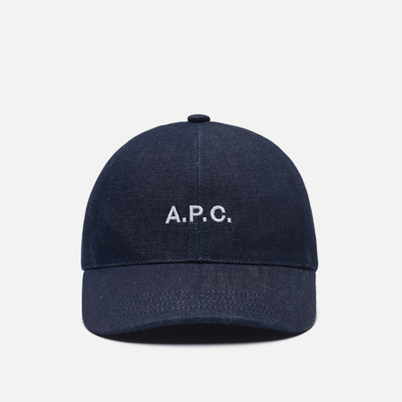 Кепка A.P.C. Charlie Denim, цвет синий, размер 56