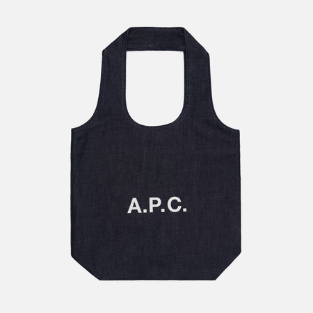 Сумка A.P.C. Ninon Small Tote, цвет синий