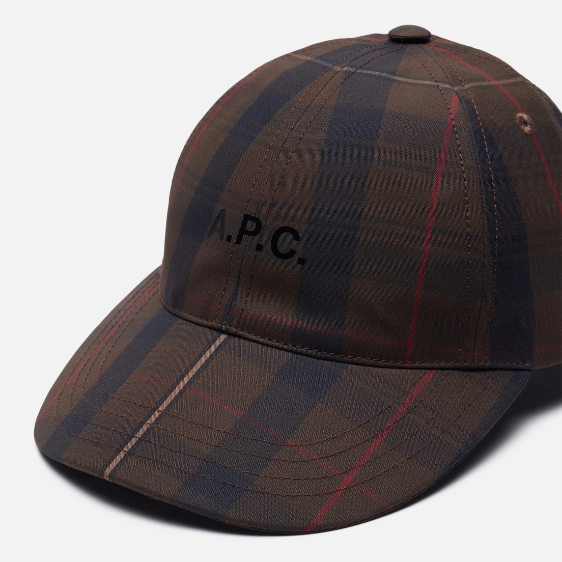 A.P.C. Кепка Charlie Waxed Check