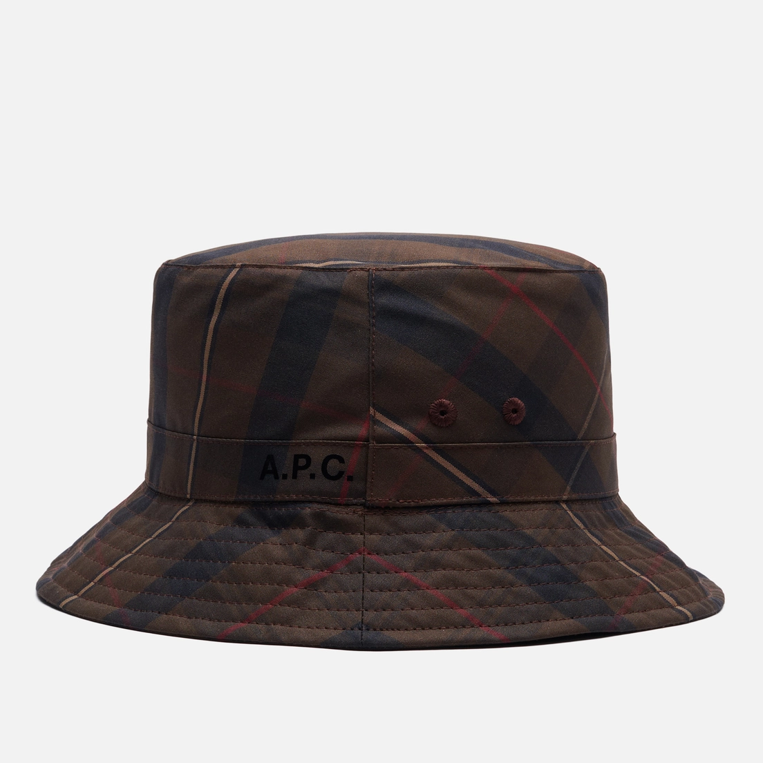 A.P.C. Панама Mark Waxed Check