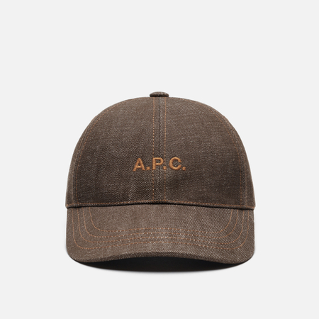Кепка A.P.C. Charlie, цвет коричневый, размер 56