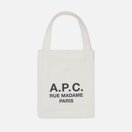 Сумка A.P.C. Lou Rue Madame Small 2.0 Tote, цвет белый