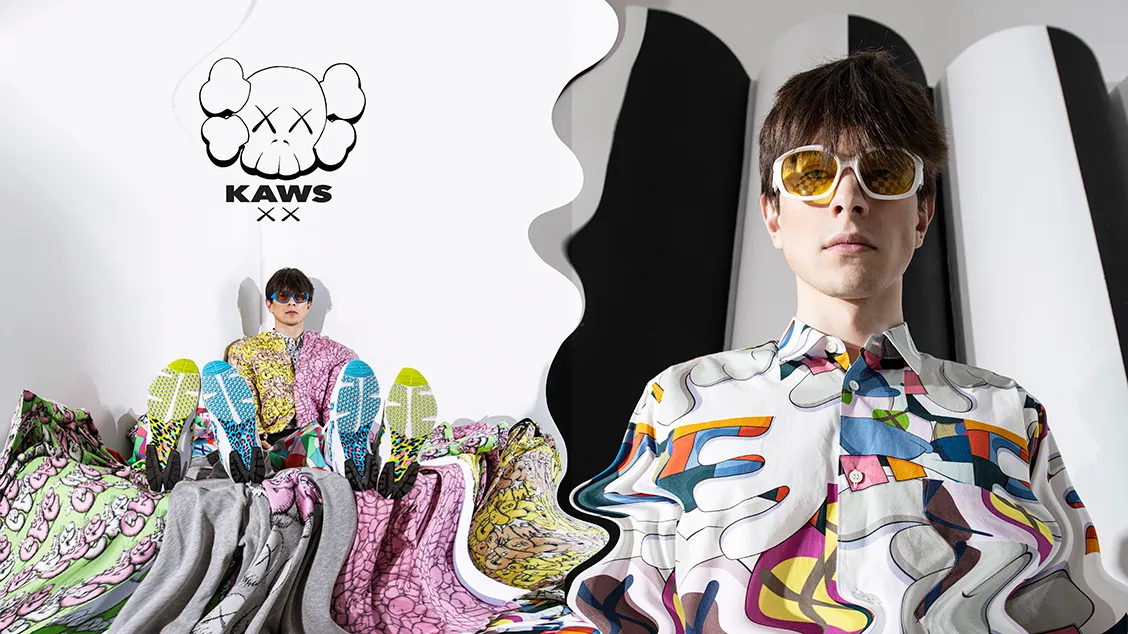 Comme des Garcons SHIRT x KAWS FW21: знакомый почерк