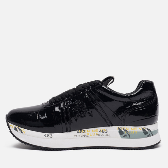 Женские кроссовки Premiata Conny 4817 Black/White