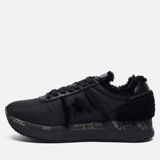 Женские кроссовки Premiata Conny 4825 Black