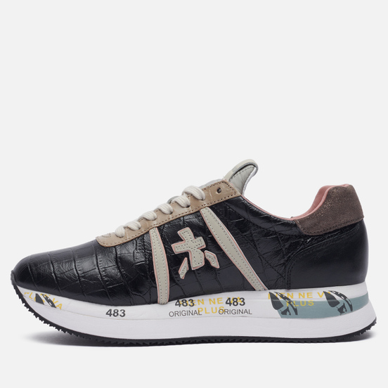 Женские кроссовки Premiata Conny 5327 Black