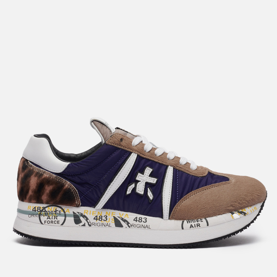 Женские кроссовки Premiata Conny 5496 Blue/Grey