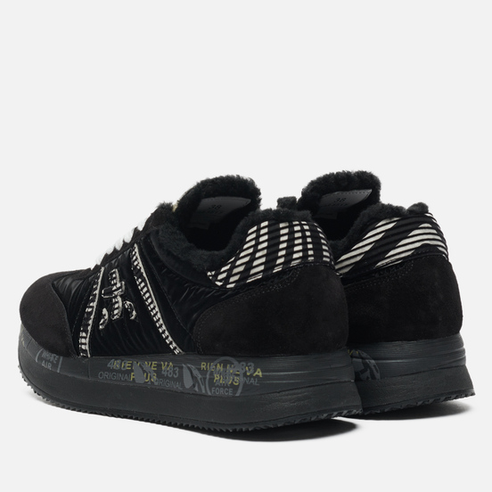 Женские кроссовки Premiata Conny 5517 Black