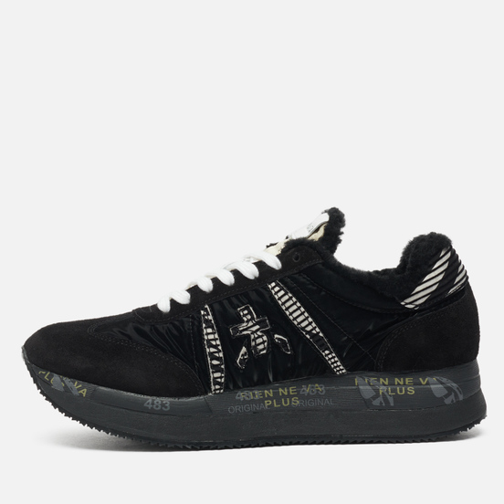 Женские кроссовки Premiata Conny 5517 Black
