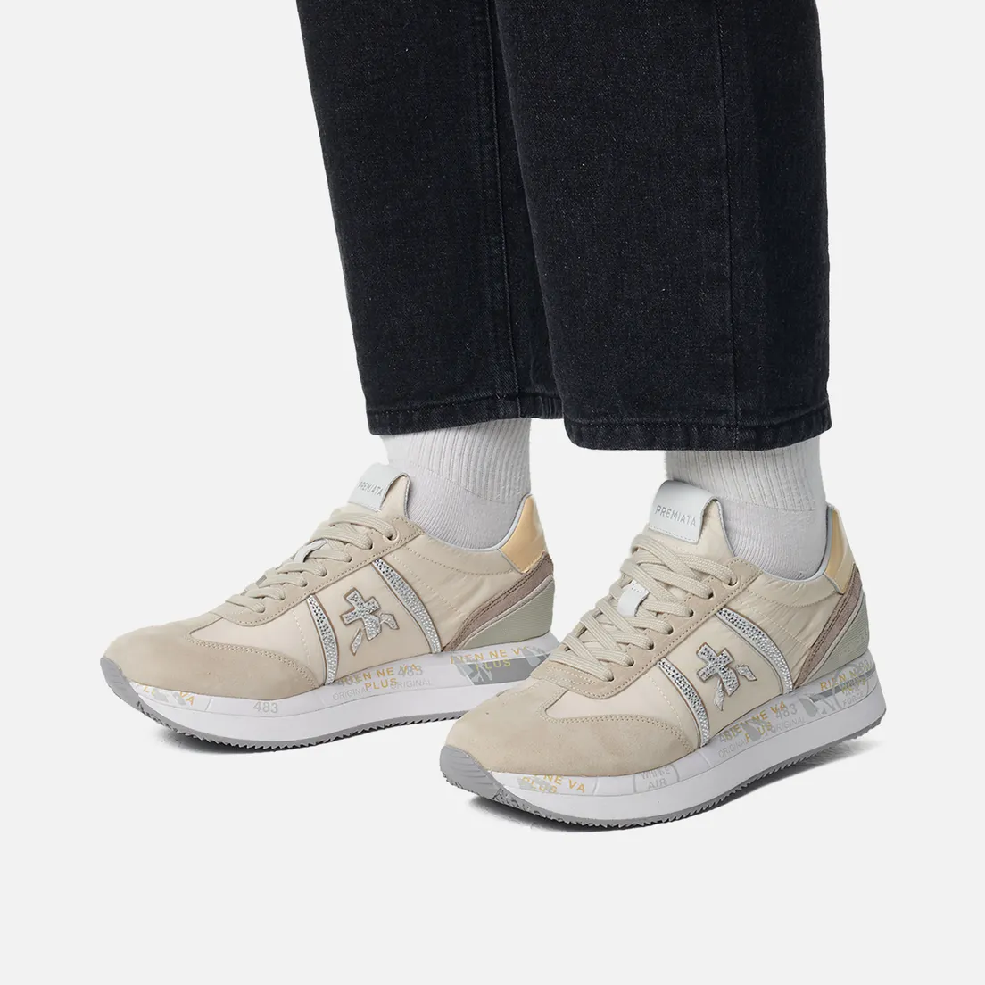 Premiata Женские кроссовки Conny 6671