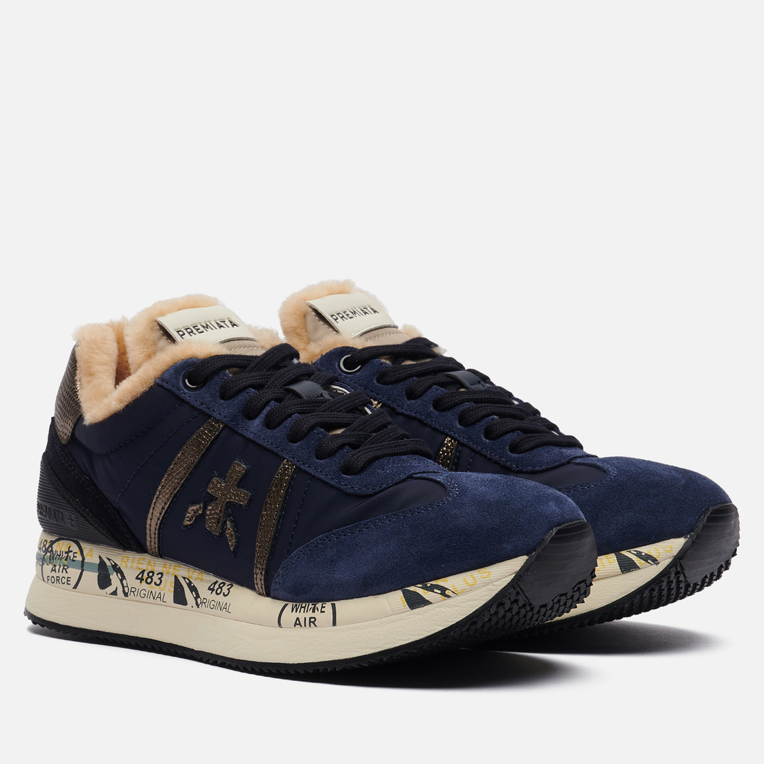 Premiata Женские кроссовки Conny 7076M