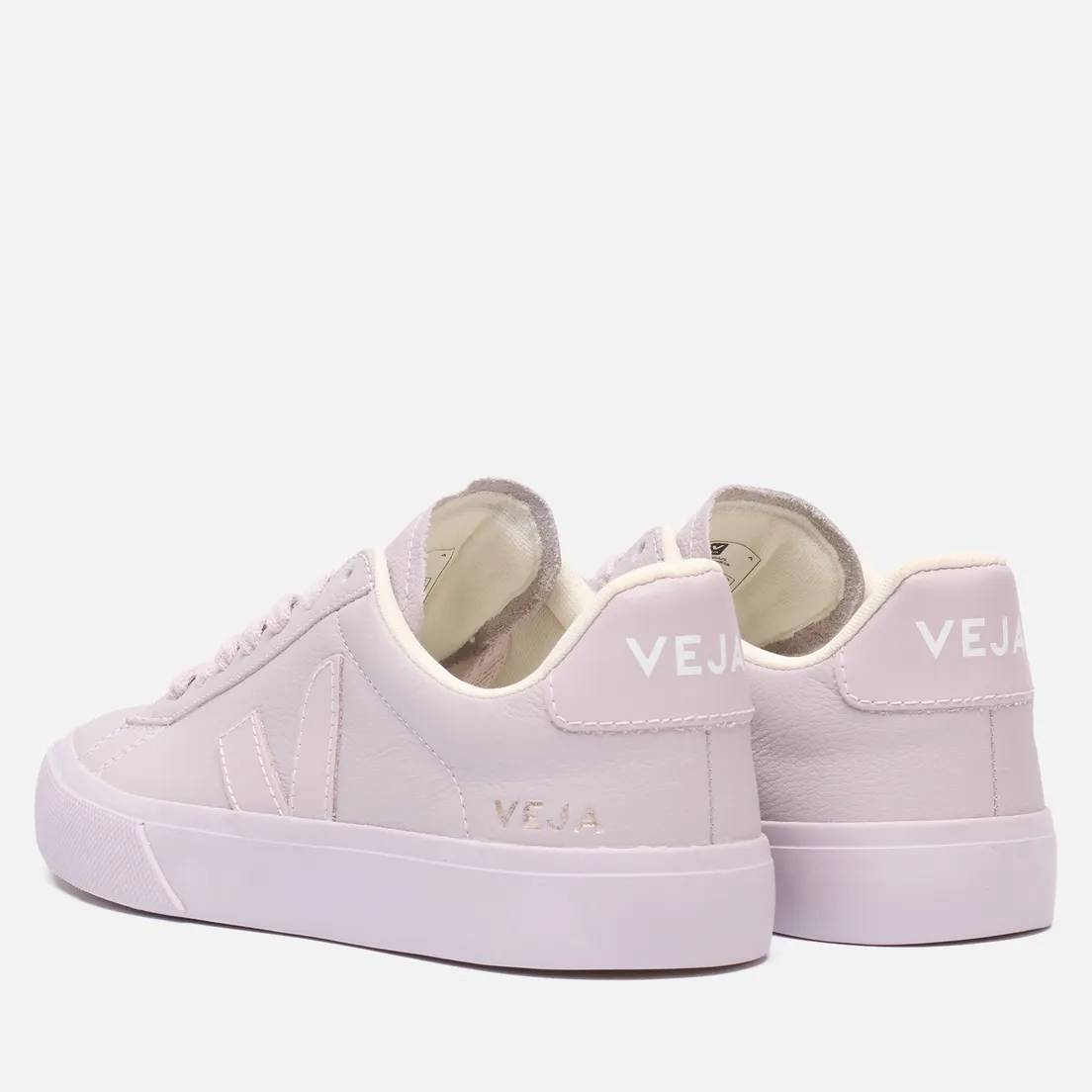 VEJA Женские кроссовки Campo Chromefree Leather