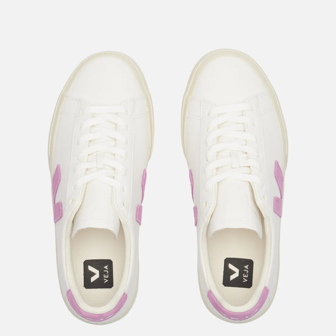 VEJA Женские кроссовки Campo Chromefree Leather
