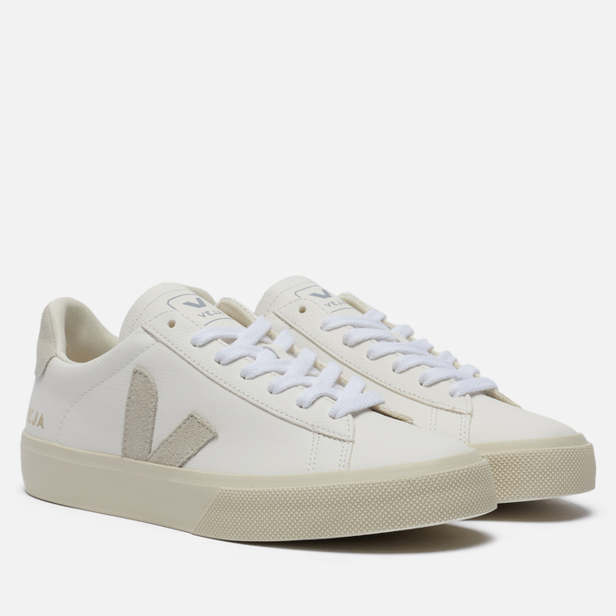 Мужские кроссовки VEJA, цвет белый, размер 44 CP0502429 Campo Chromefree Leather - фото 1