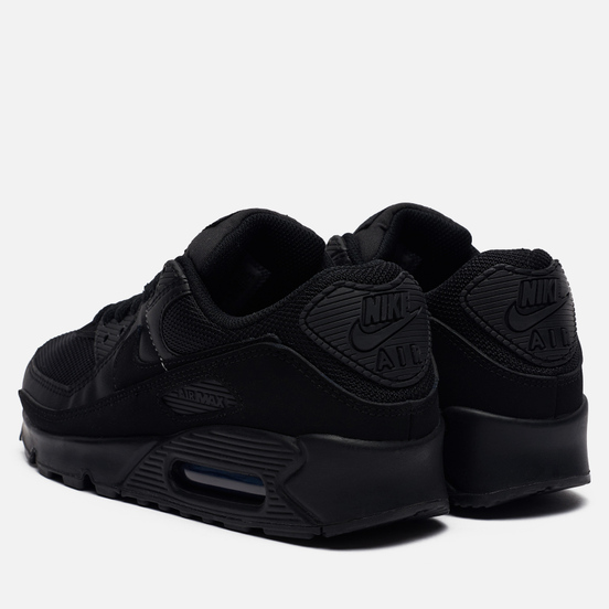 Женские кроссовки Nike Air Max 90 Recraft Black/Black/Black/White