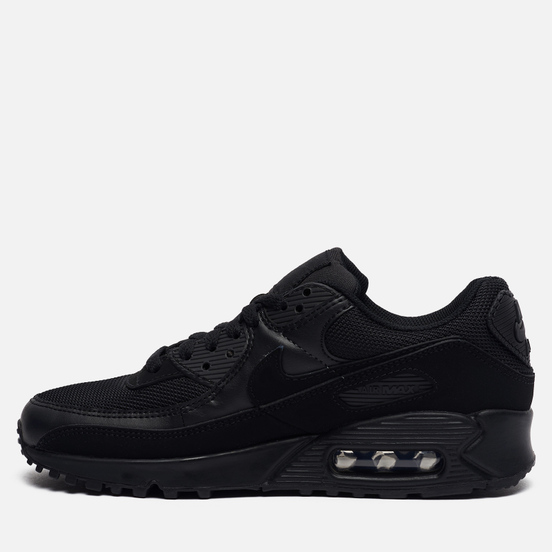 Женские кроссовки Nike Air Max 90 Recraft Black/Black/Black/White