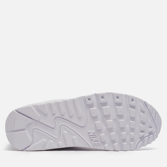 Женские кроссовки Nike Air Max 90 White/White/White/Wolf Grey