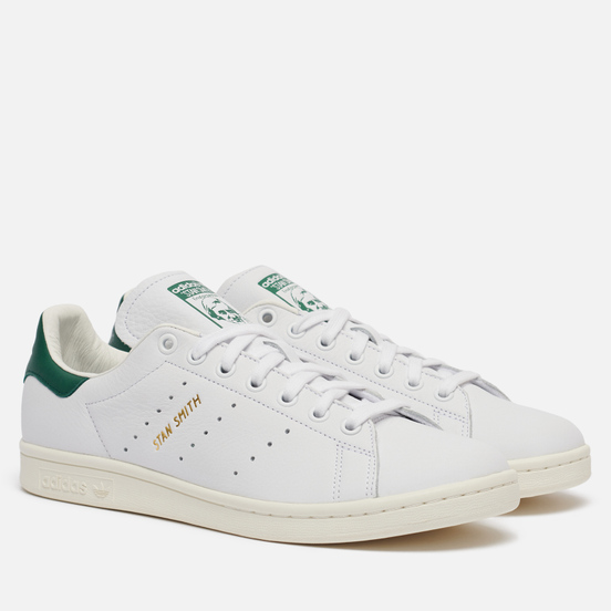 Кроссовки adidas Originals Stan Smith White/White/Collegiate Green