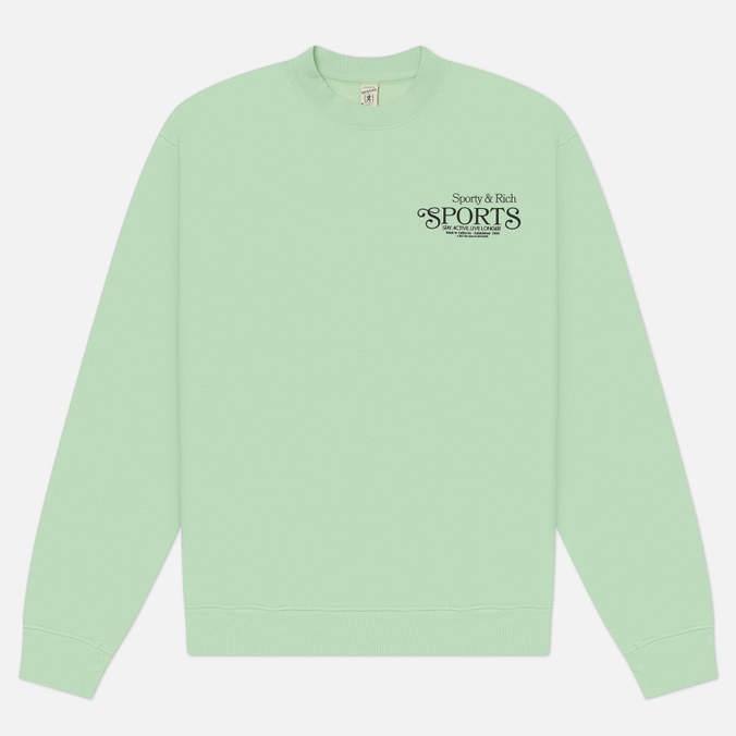 Мужская толстовка Sporty & Rich Bardot Sports Crewneck