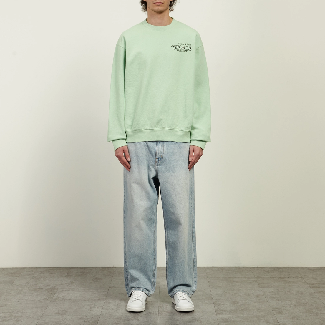 Sporty & Rich Мужская толстовка Bardot Sports Crewneck