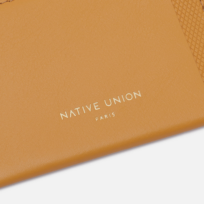 Держатель для карточек Native Union, цвет коричневый, размер UNI CRDHLD-HRTG-YLW Heritage - фото 3