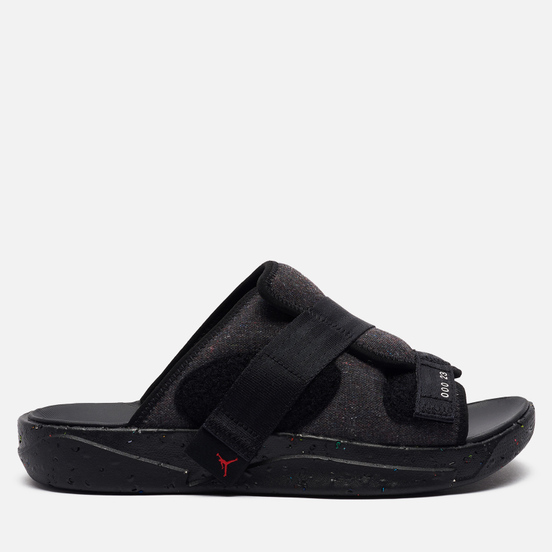 Мужские сланцы Jordan Slide Crater Collection Black/University Red/Green Spark/White