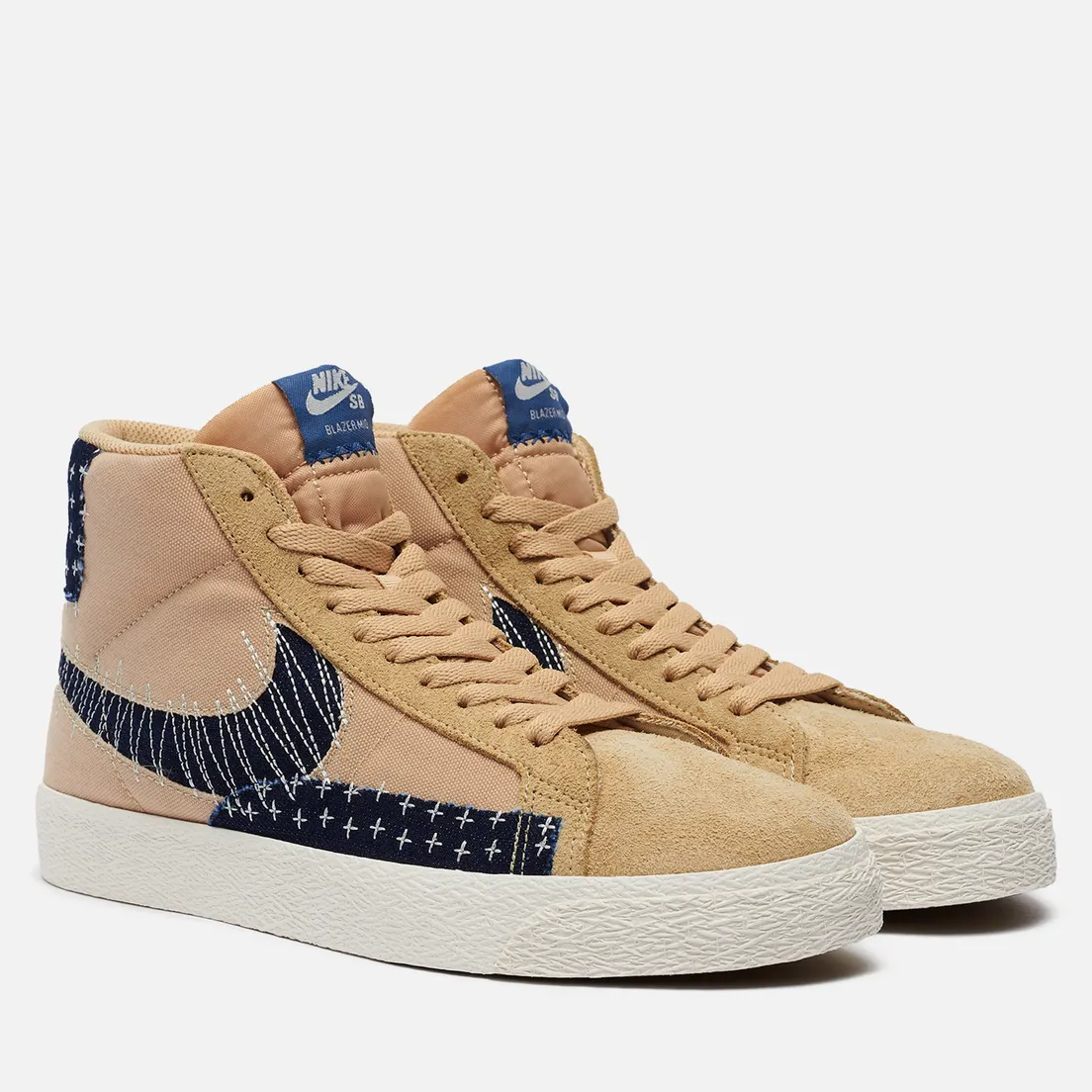 Nike SB Мужские кроссовки Zoom Blazer Mid Sashiko Sesame