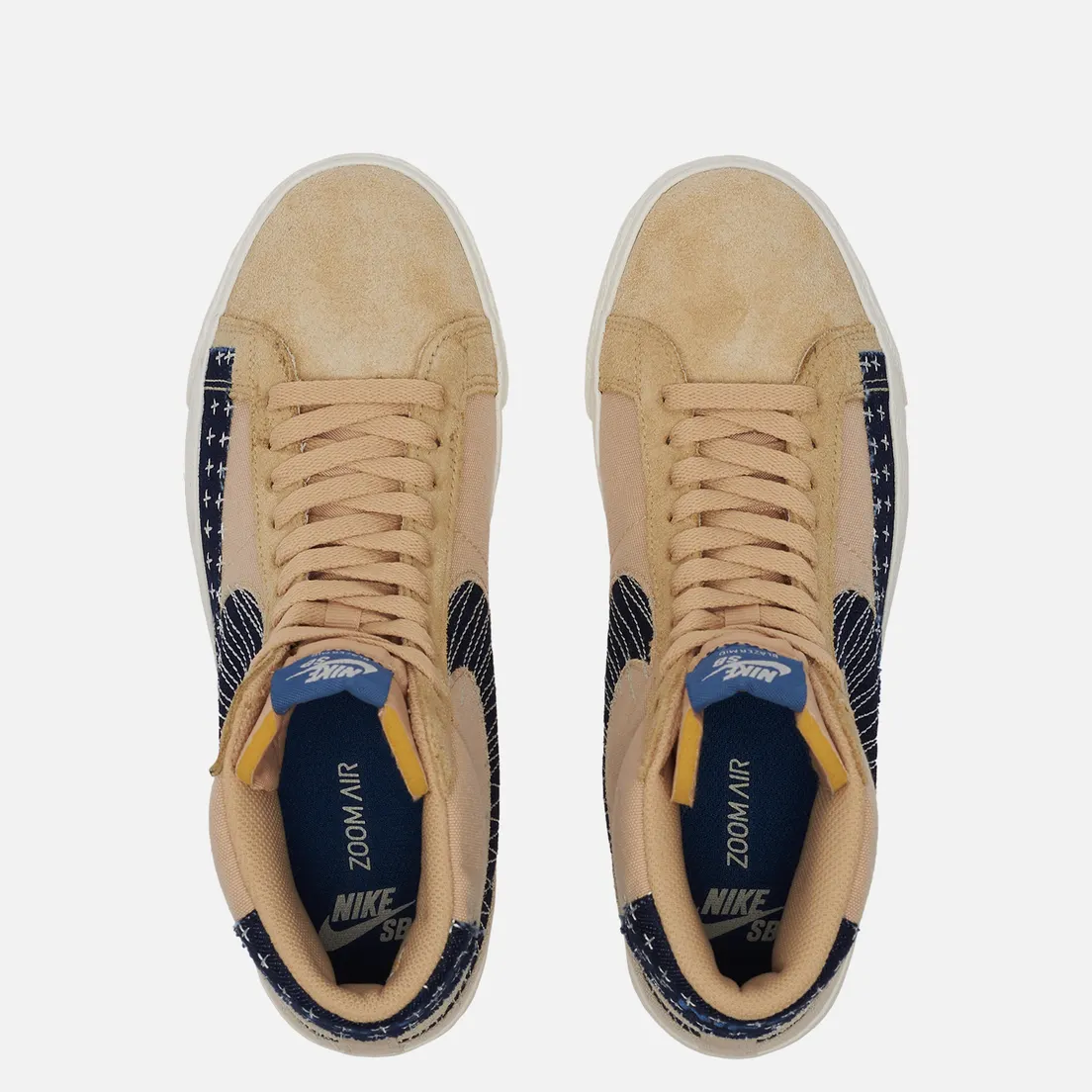 Nike SB Мужские кроссовки Zoom Blazer Mid Sashiko Sesame