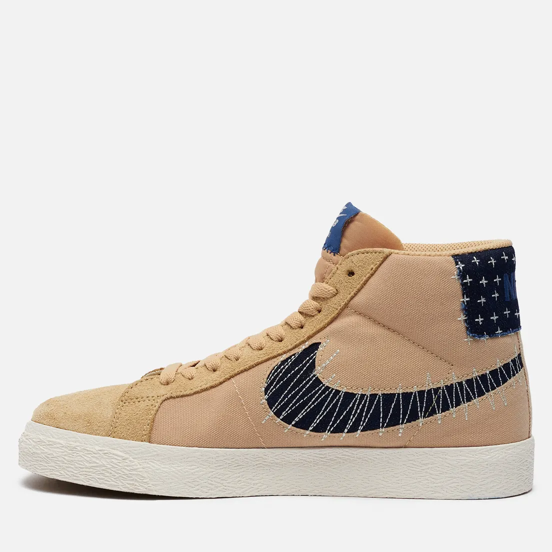Nike SB Мужские кроссовки Zoom Blazer Mid Sashiko Sesame