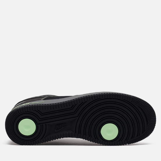 Мужские кроссовки Nike Air Force 1 07 LV8 Future Swoosh Pack Black/Cool Grey/Vapor Green/Racer Blue