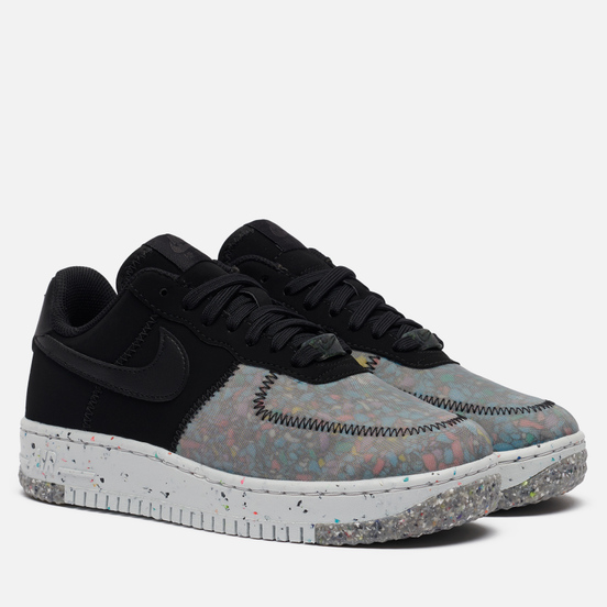 Женские кроссовки Nike Air Force 1 Crater Collection Black/Black/Photon Dust/Dark Smoke Grey