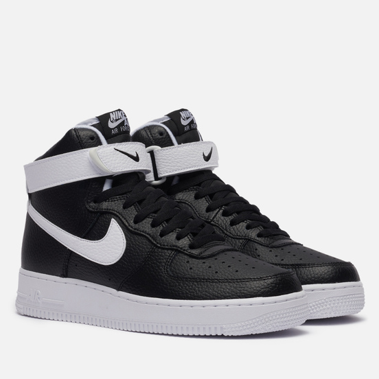 Кроссовки Nike Air Force 1 07 High Black/White