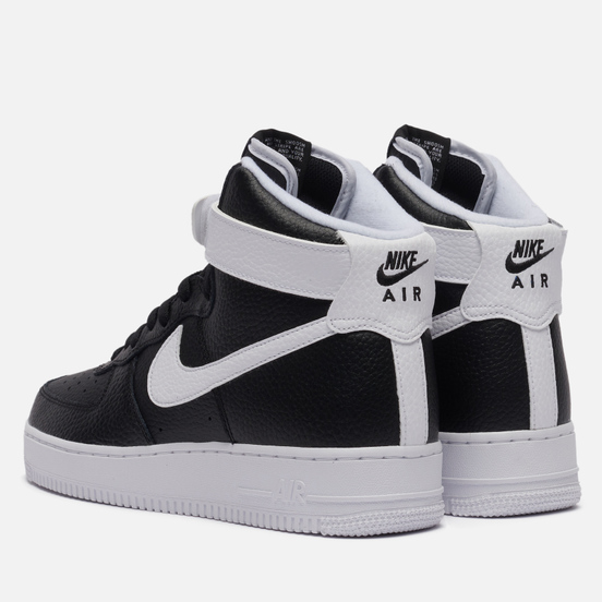 Кроссовки Nike Air Force 1 07 High Black/White