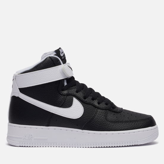 Кроссовки Nike Air Force 1 07 High Black/White