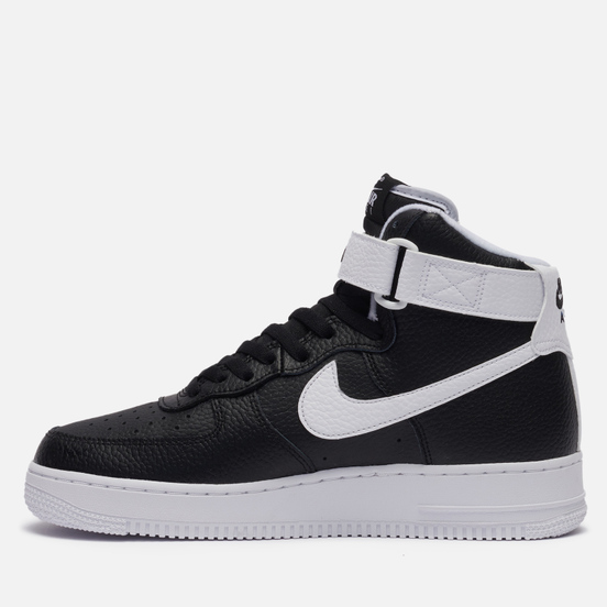 Кроссовки Nike Air Force 1 07 High Black/White