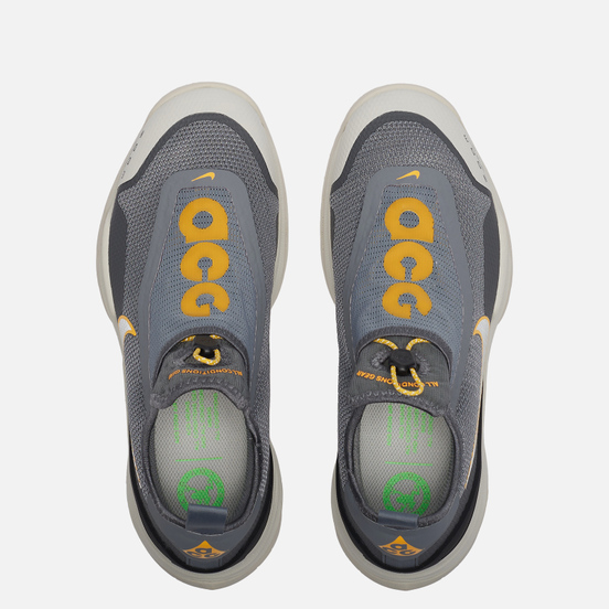 Мужские кроссовки Nike ACG Zoom Air AO Smoke Grey/Amarillo/Metallic Silver