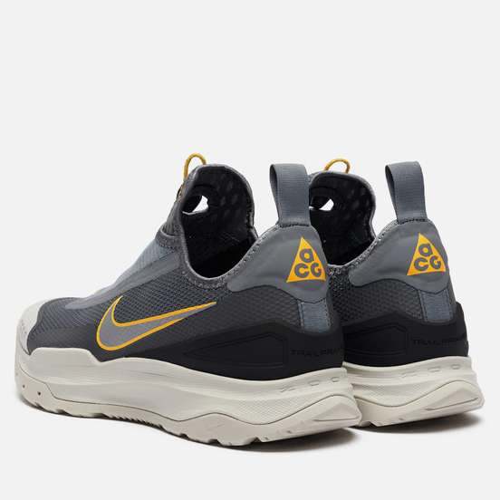 Мужские кроссовки Nike ACG Zoom Air AO Smoke Grey/Amarillo/Metallic Silver