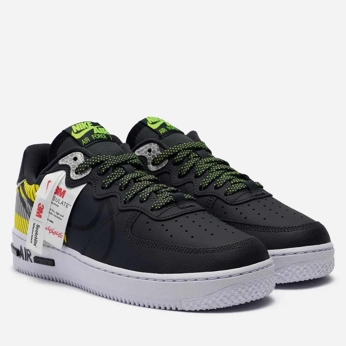 Nike Мужские кроссовки x 3M Air Force 1 React LX