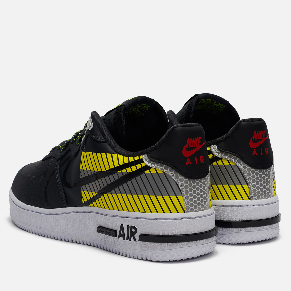 Nike Мужские кроссовки x 3M Air Force 1 React LX