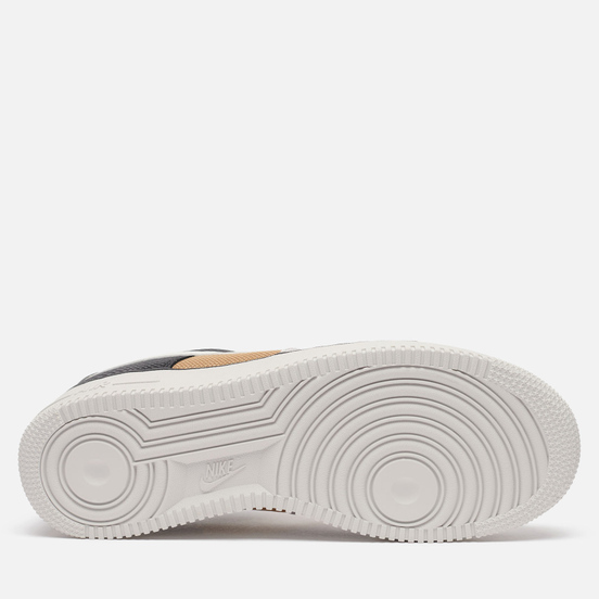 Женские кроссовки Nike Wmns Air Force 1 07 Vast Grey/Sail/Black/Metallic Gold