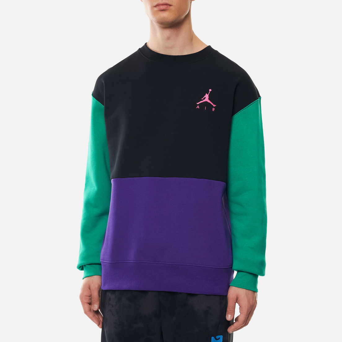 Jordan Мужская толстовка Jumpman Air Fleece Crew