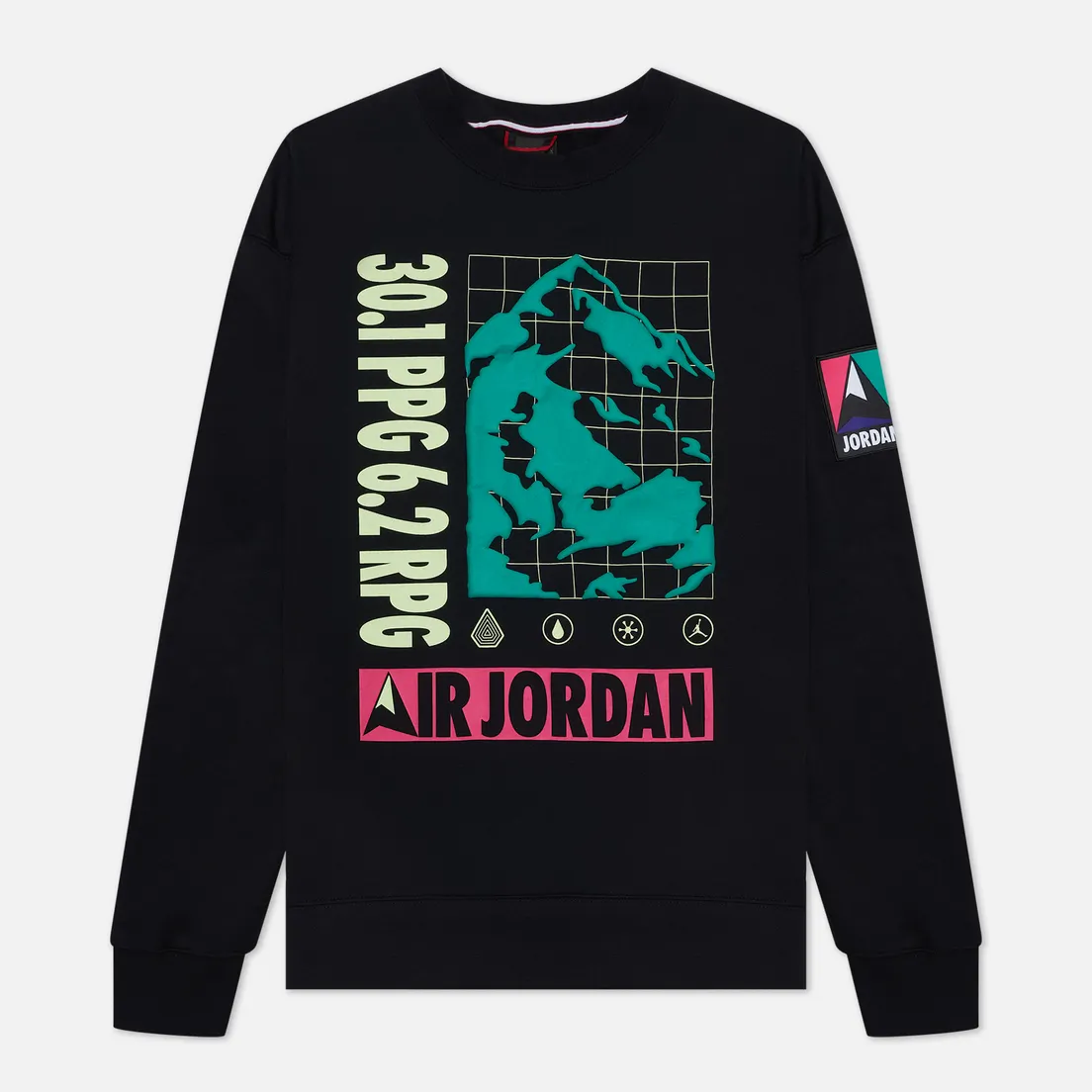 Jordan Мужская толстовка Mountainside Fleece Crew